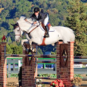 Jessica Sullivan and Classic Europa win the $30,000 Golden Gate Grand Prix on July 5 at Woodside Summer Circuit.