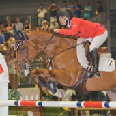 Ashlee Bond and her Cadett 7, a 12-year-old Holsteiner gelding owned by Little Valley Farms, take consecutive victories at the $40,000 Summer Classic Grand Prix on Aug. 22 and $50,000 Grand Prix of Showpark on Aug. 29.