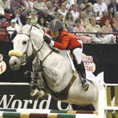 Mandy Porter and Summer compete at the 2007 FEI World Cup Jumping Finals in Las Vegas. They also represented the United States at the 2008 World Cup Finals in Gothenburg, Sweden.