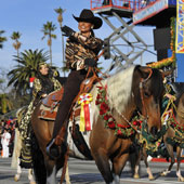 Members of the Region One Versatile Arabians achieve their goal of riding in the 2010 Rose Parade.