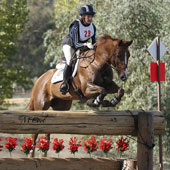 Alexandra Slusher rode Juicy Couture to the CCI2* championship.