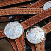 Breastcollars for the Fairlea Ranch Fall Series class champions.