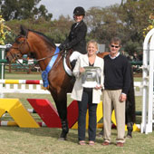 Susie Hutchison and Cantano win the $50,000 Grand Prix of California May 14 to highlight the Blenheim EquiSports Ranch and Coast event at Showpark. Cantano's victory came on the heels of his win in the $40,000 OC Register Grand Prix in San Juan Capistrano.
