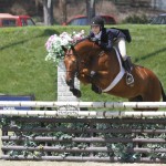 Kaitlyn Van Konynenburg rides Triton Z to the Small Junior Hunters 15-under title at the USEF Junior Hunter West Coast Finals held July 22-23 in Del Mar. 