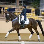 Ari Lopez & Corlander II topped a tough field in the Grand Prix 16-25 Test at Mid-Winter Dressage CDI.