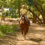 Riders in Rancho Santa Fe have access to miles of an extensive community trails system.