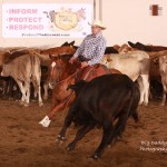 Amateur Jeff Garijo and Playinstylish Cat earned $1,720 their win in the 7500 Amateur Futurity. 