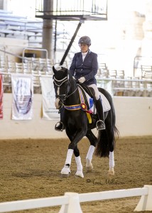 Ruth Shirkey and Wyleigh Princess were one of many champions crowned on the final day of competition at the Great American/USDF Region 7 & CDS Championship Show Sept. 29-Oct. 2 at the L.A. Equestrian Center.