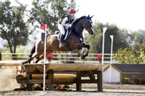 Megan Noelle Wilson and Classic’s Mojah, a 7-year-old Oldenburg  former dressage prospect with Steffen Peters, soared to the Training Division A title at the Galway Downs International Event.