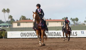 Avery Kalafatas and Benetton were winners in the Onondarka Medal Finals. Amy McCool photo